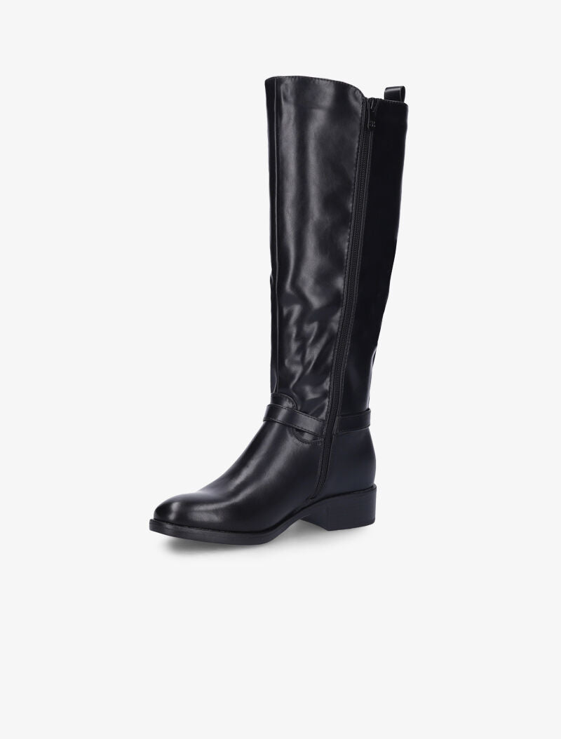 Bottes à côté élastiqué - Noir - 3