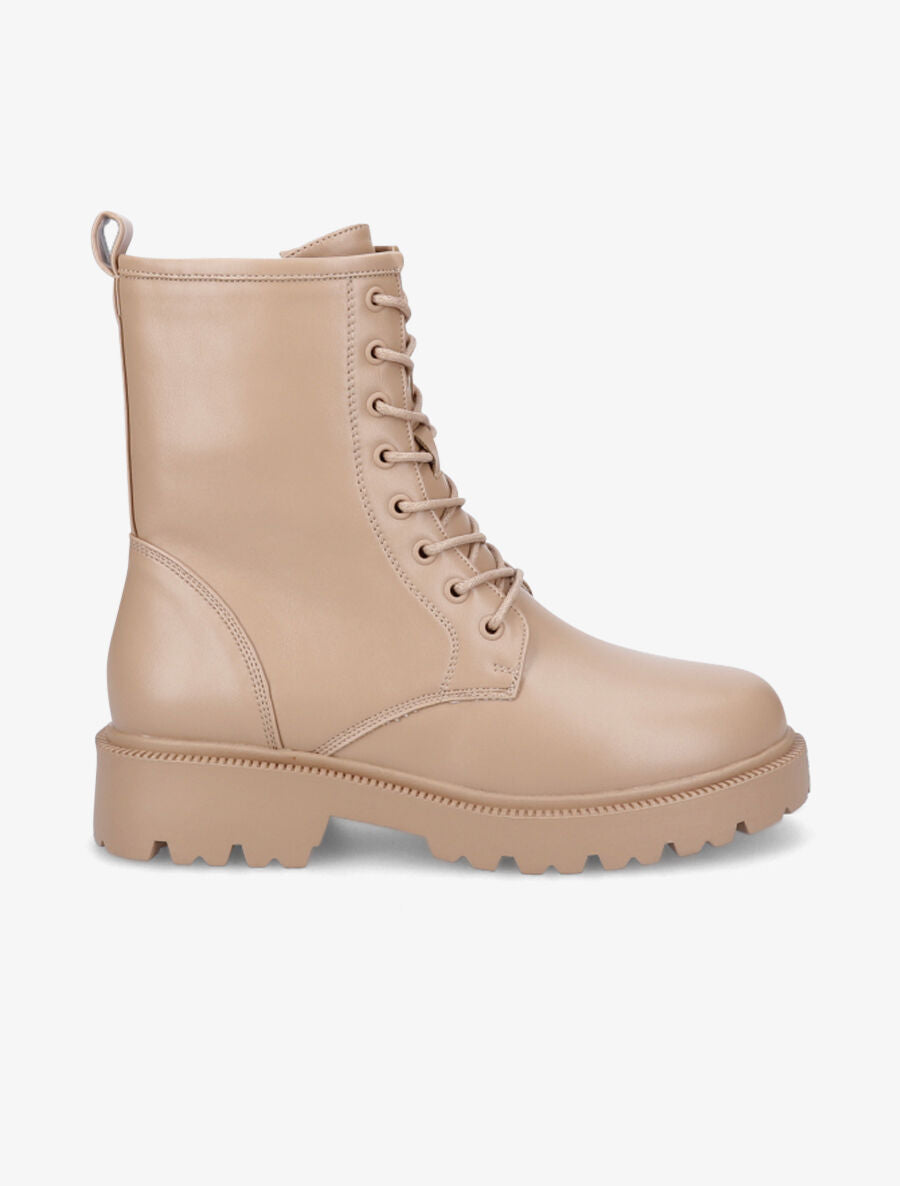 Rangers basique en simili - Beige foncé - 5