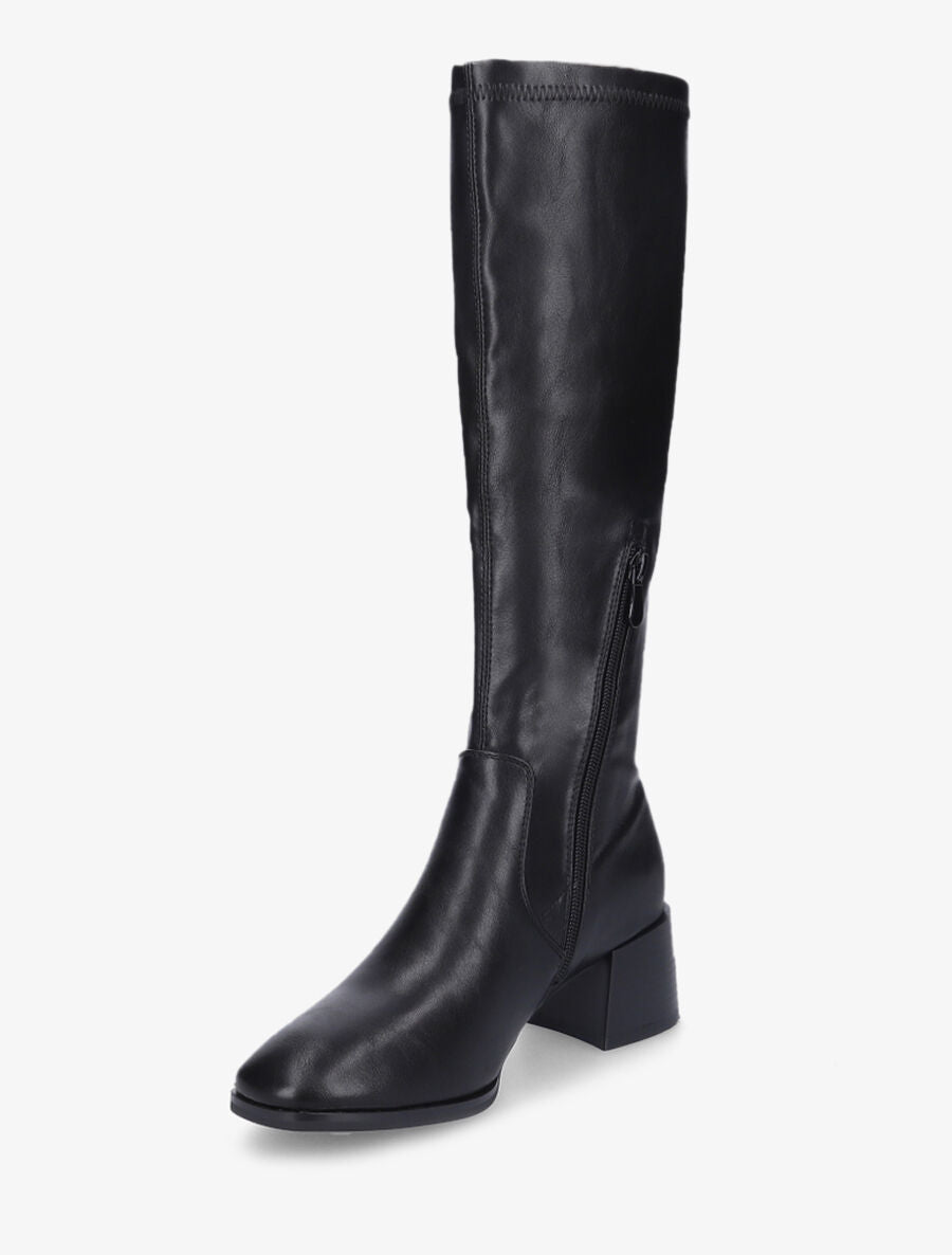 Bottes classiques en simili - Noir - 3