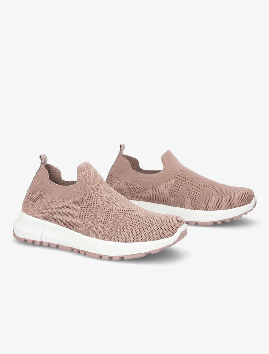 Baskets en mesh classiques - Rose - 4