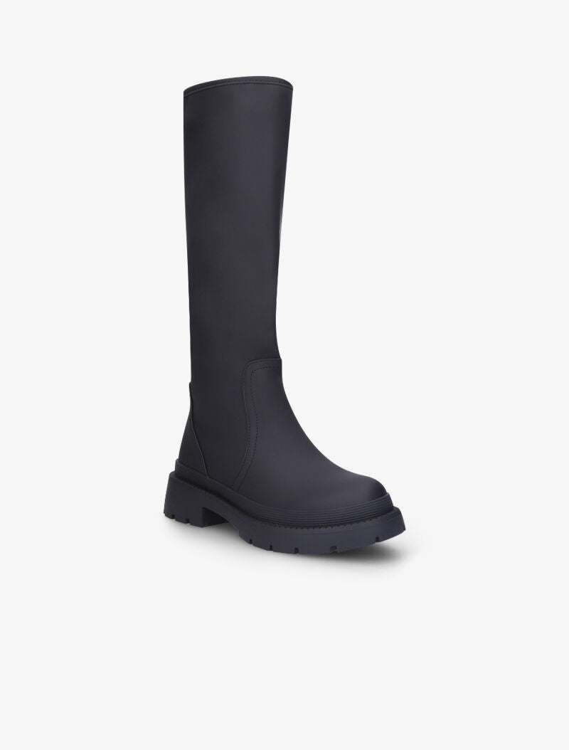 Bottes à plateforme crantée - Noir - 3