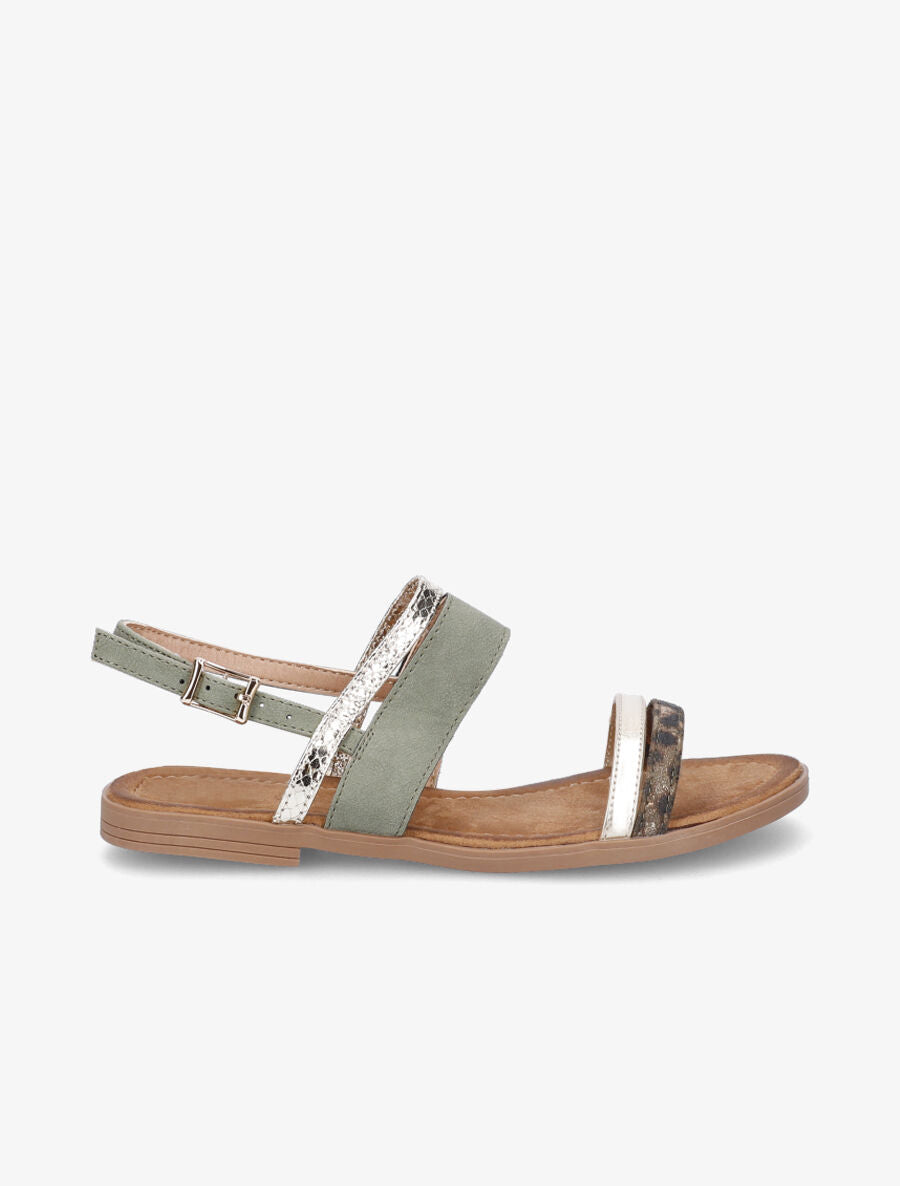 Nu-pieds irisés - Kaki - 6