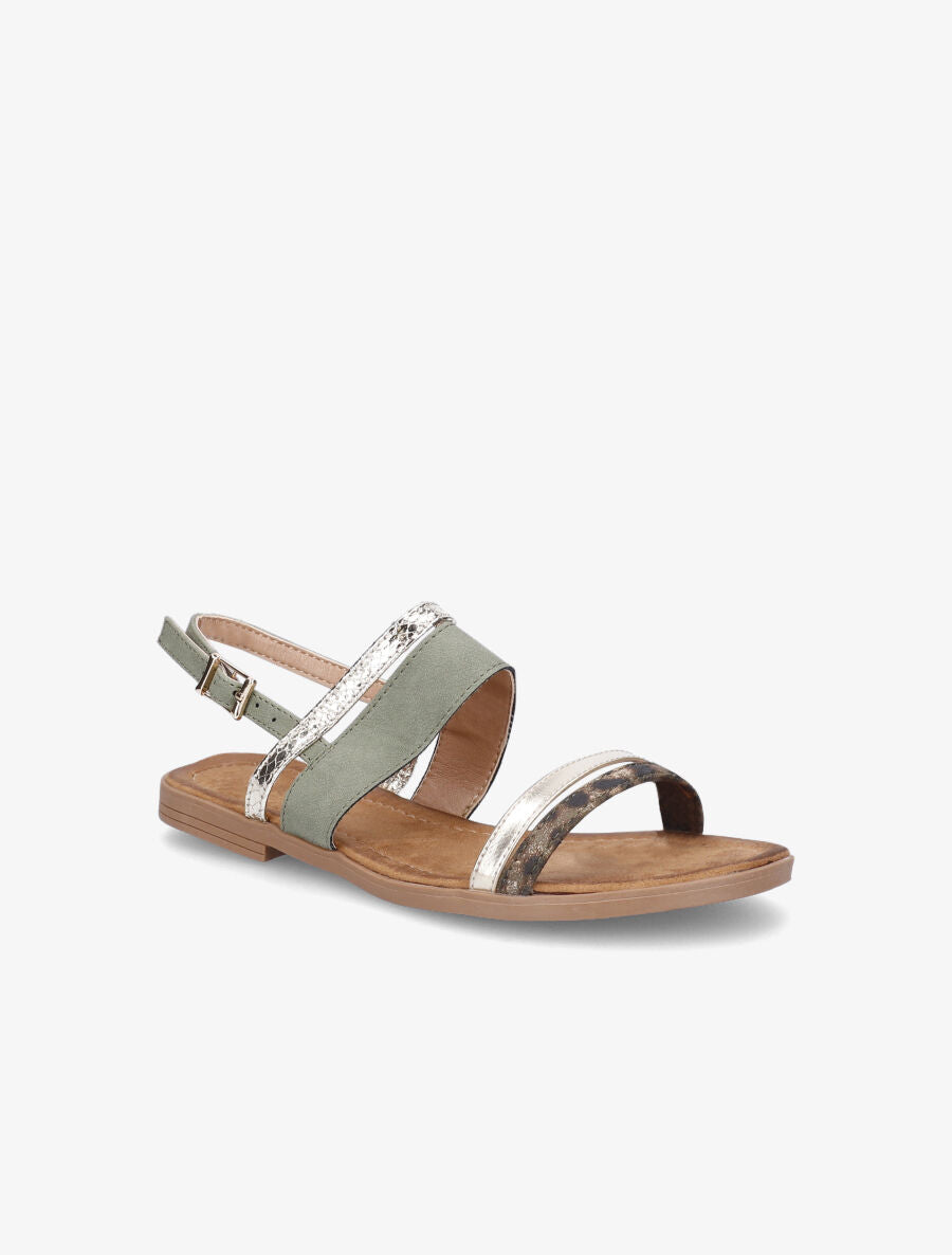 Nu-pieds irisés - Kaki - 3