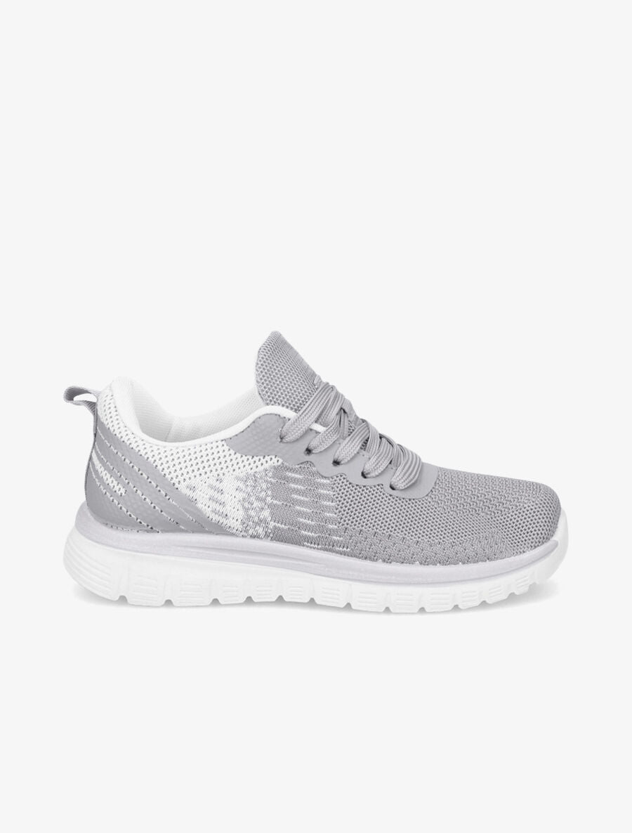 Running en toile - Gris - 1