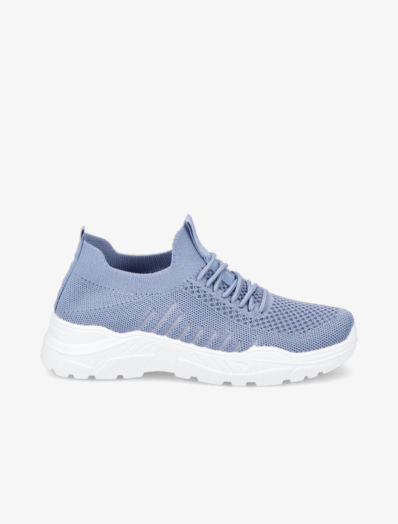 Sneakers en mesh - Bleu - 2