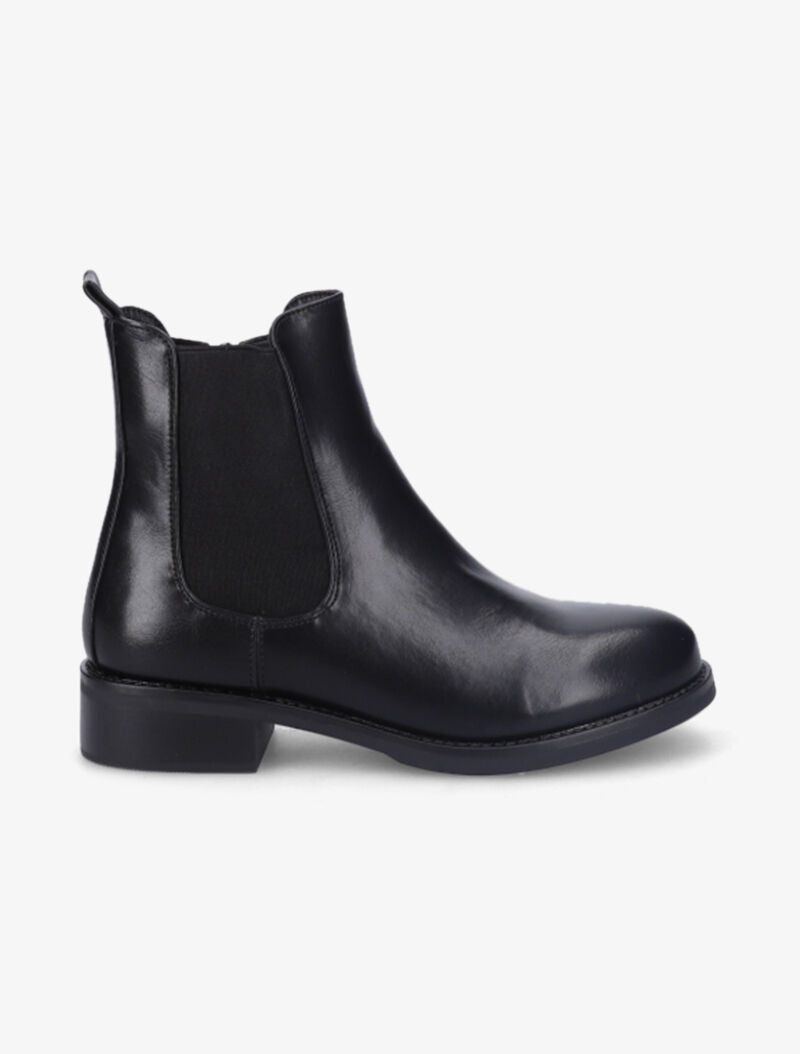 Bottines basiques unies - Noir - 2