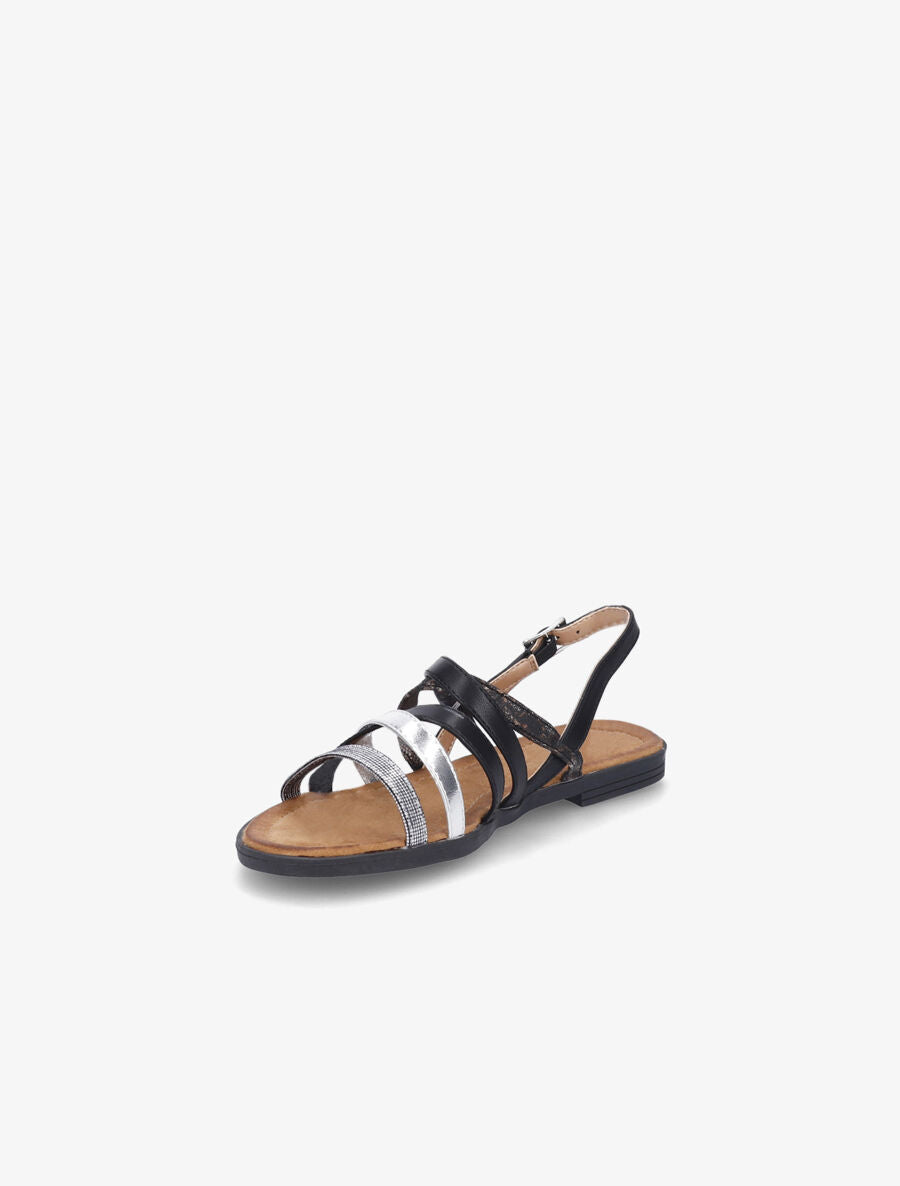 Nu-pieds fantaisies multibrides - Noir - 3