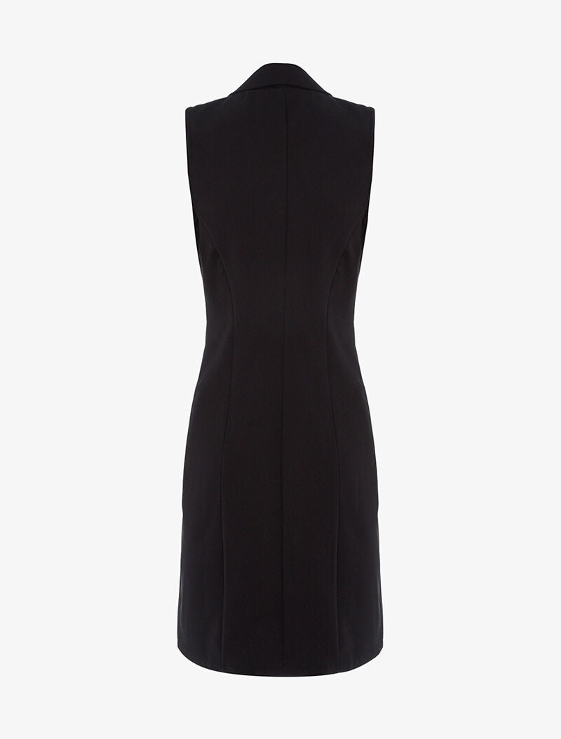 Robe tailleur boutonnée - noir - 2