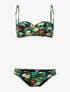 Bikini torsadé jungle - noir - 3