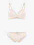 Ensemble SG et tanga en dentelle arrondie - rose orange - 1