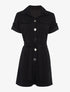 Combishort officier boutonné - noir - 3