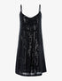 Robe droite disco - noir - 3