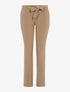 Pantalon fluide coupe carotte - camel clair - 3