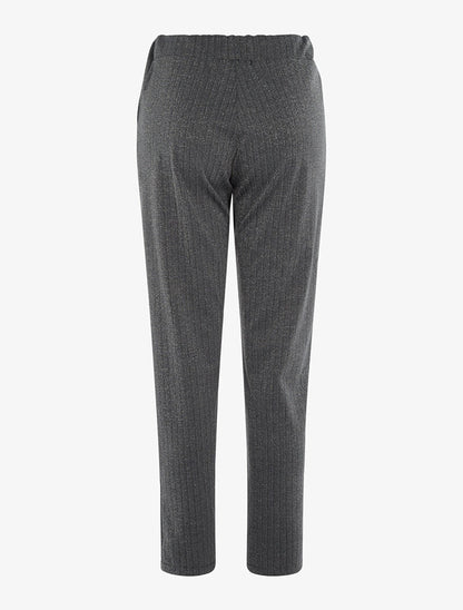 Pantalon à rayures irisées - argent - 2