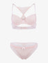 Ensemble à dos nageur stylisé - rose orange - 1