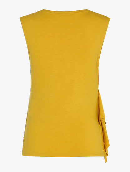 Top cache-coeur - jaune - 2
