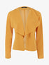 Veste à pans asymétriques - jaune - 3