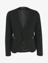 Veste ouverte à poches zippées - noir - 1