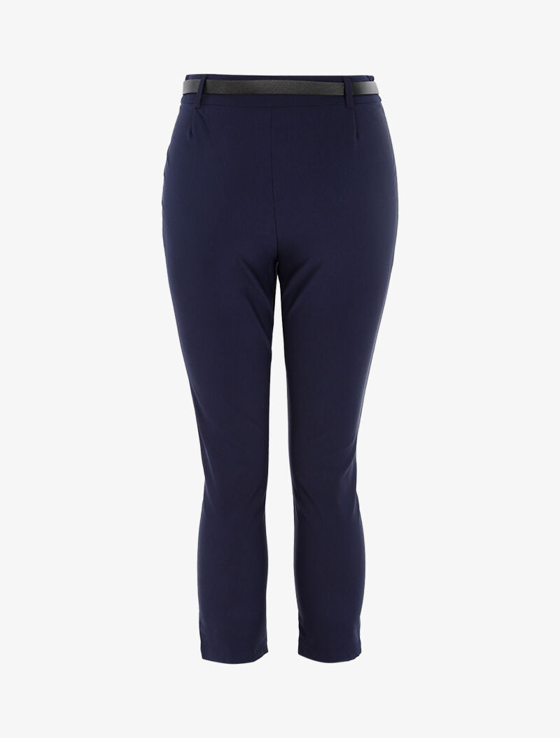 Pantalón 7/8 liso - marina