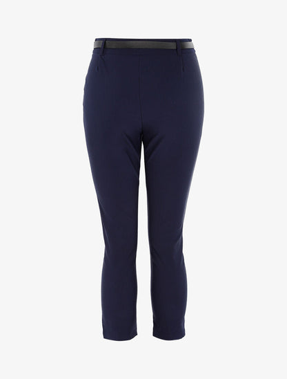 Pantalón 7/8 liso - marina