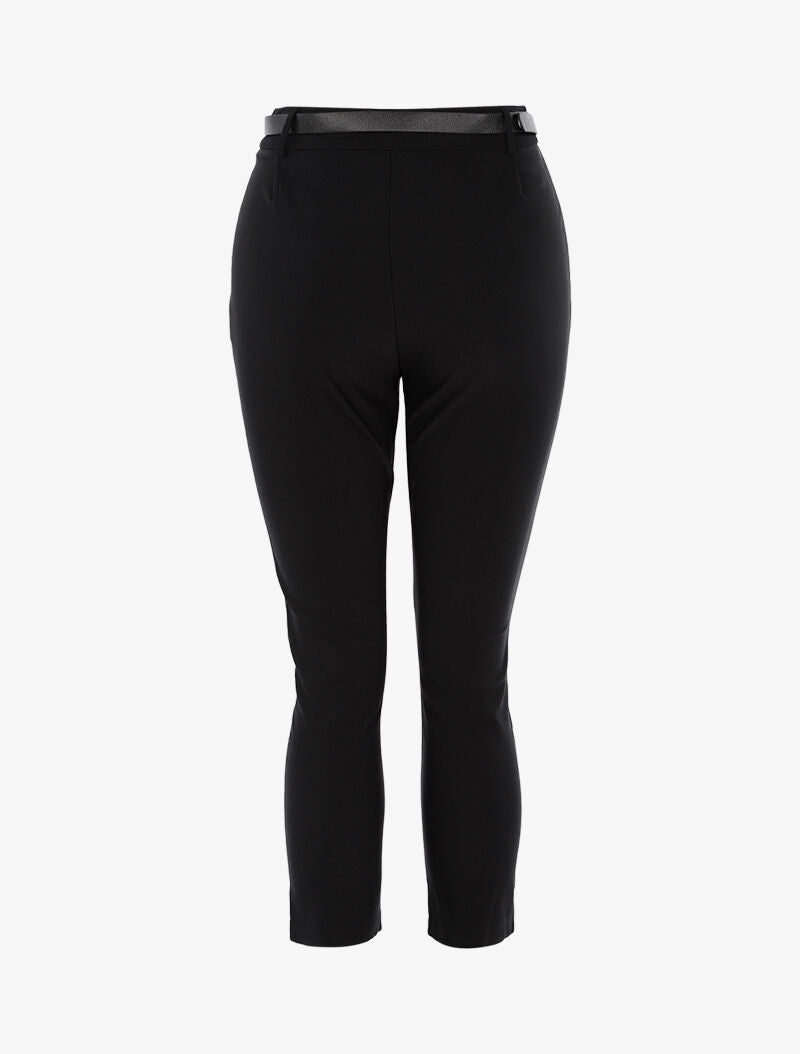 Pantalón 7/8 liso - negro