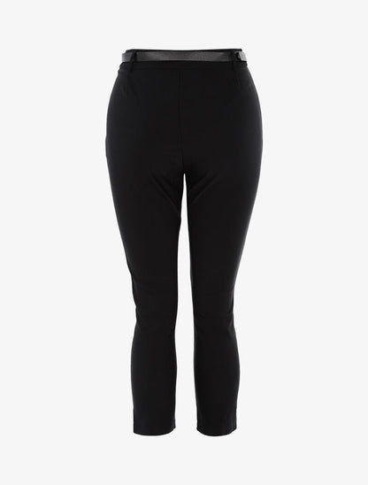 Pantalón 7/8 liso - negro