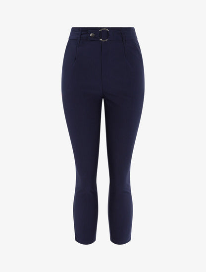 Pantalón liso 7/8 - marina