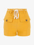 Short à poches plaquées - jaune - 3