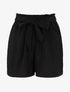 Short fluide coupe loose - noir - 1