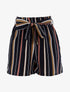 Short ample à rayures - marine - 1