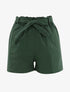 Short uni effet toile - kaki - 3