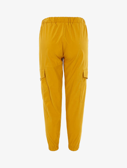 Pantalón cargo 7/8 - amarillo