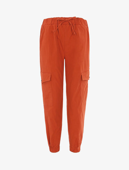 Pantalón cargo 7/8 - ladrillo