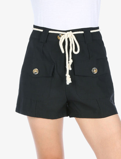 Short à poches plaquées - noir - 3