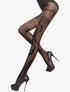 Collants à imprimés style tribal - noir - 1