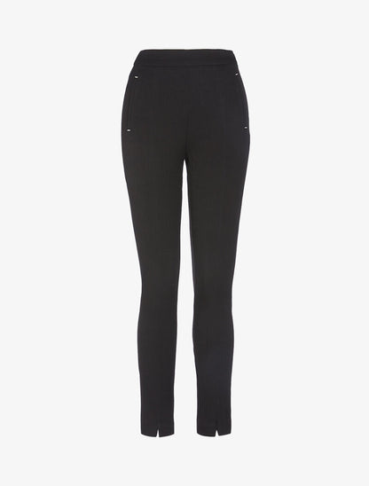 Pantalon chino ample - noir - 1