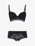 Ensemble à broderie et corsage - noir - 3