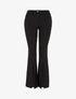 Pantalon flare fendu à l&