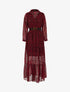 Robe bohème imprimé coquelicots - rouge - 3