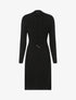 Robe pull à cordon de serrage - noir - 1