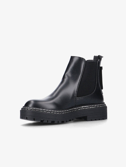 Chelsea boots à large semelle - noir - 3
