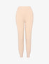 Jogpant en maille coupe carotte - beige - 3