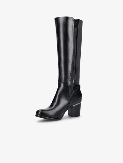 Bottes à contrefort stretch - noir - 3