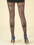 Collants à flots stylisés - noir - 2