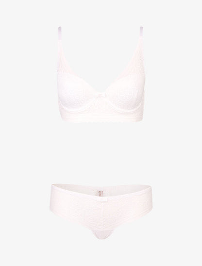 Ensemble ampliforme bustier - blanc - 1