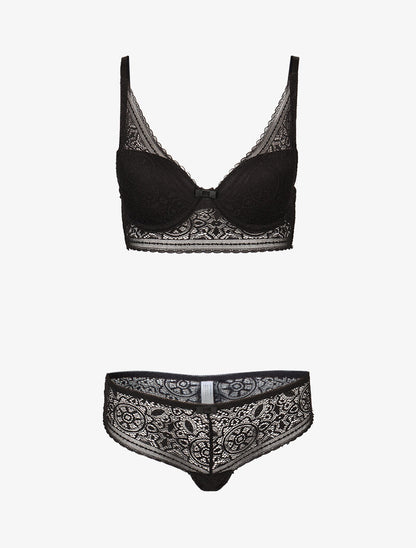 Ensemble ampliforme bustier - noir - 3