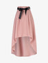 Jupe patineuse asymétrique - rose - 1