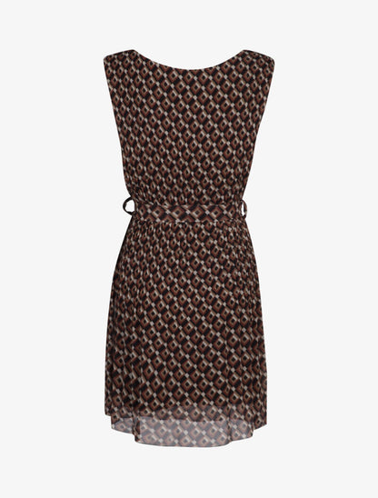 Robe gaufrée à imprimé 70&