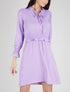 Robe patineuse à volants - lilas - 4
