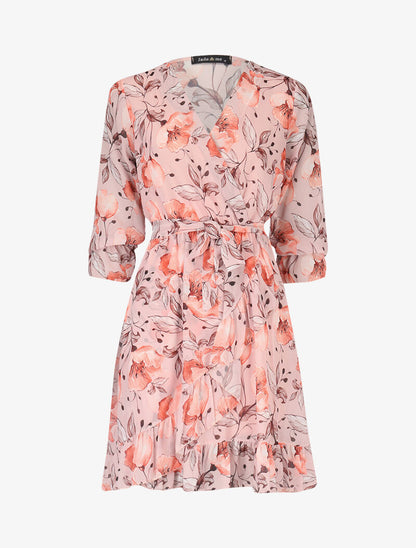 Robe à imprimé fleurs d&